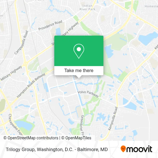 Trilogy Group map