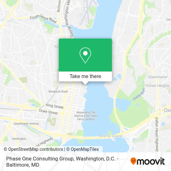 Phase One Consulting Group map