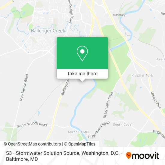 S3 - Stormwater Solution Source map