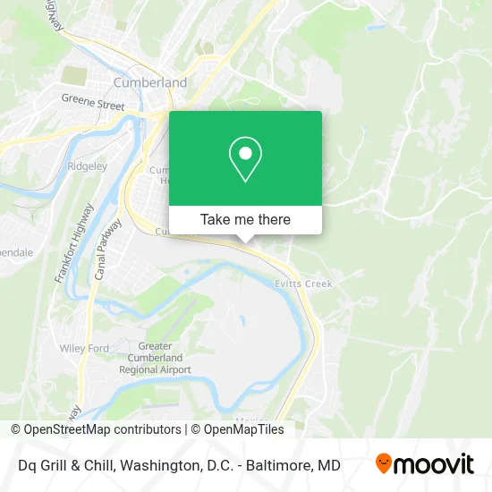 Dq Grill & Chill map