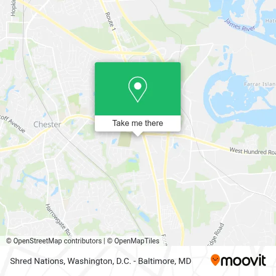 Shred Nations map