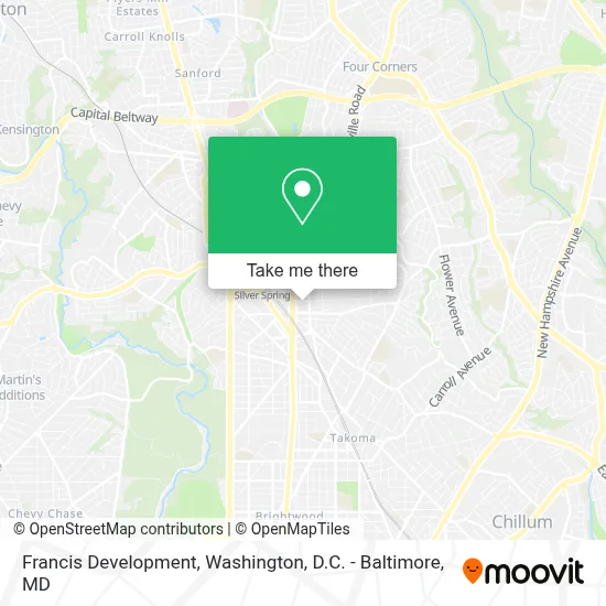Francis Development map