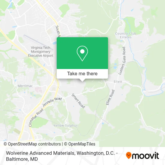 Wolverine Advanced Materials map