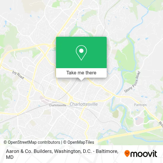 Aaron & Co. Builders map