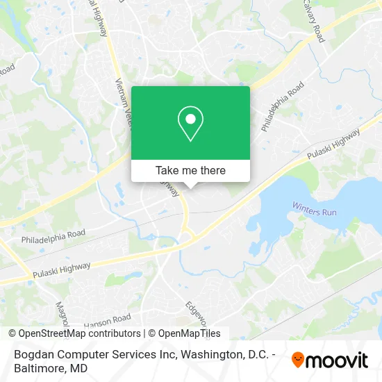 Bogdan Computer Services Inc map
