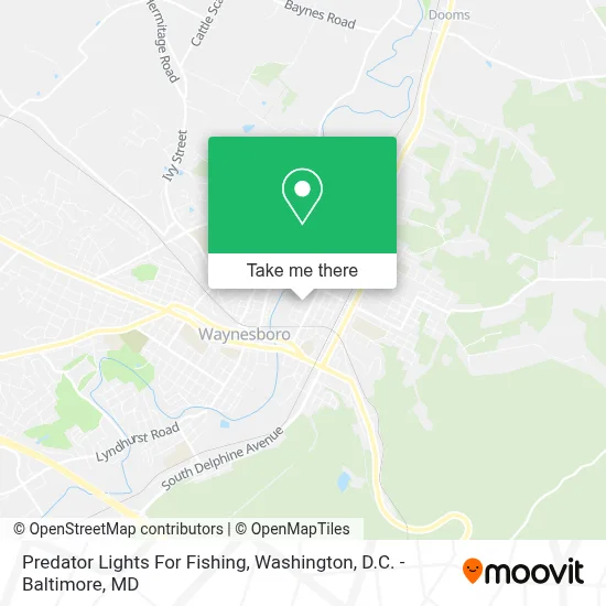 Predator Lights For Fishing map