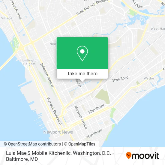 Lula Mae’S Mobile Kitchenllc map
