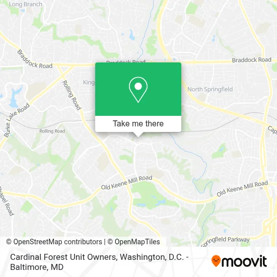Cardinal Forest Unit Owners map