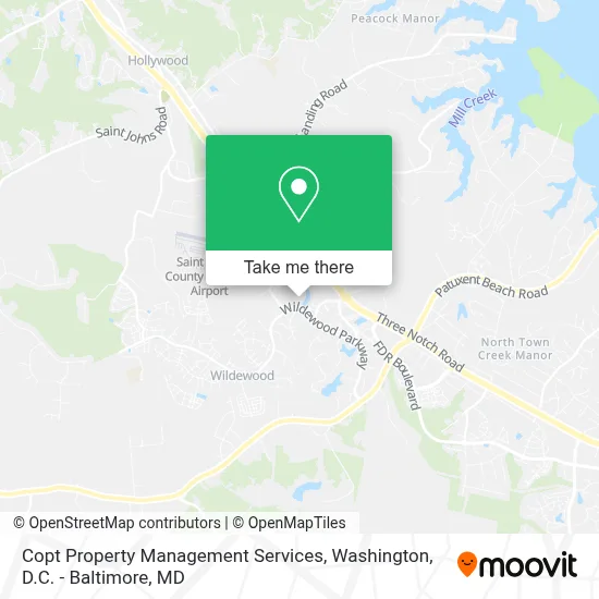 Copt Property Management Services map