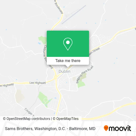 Sams Brothers map