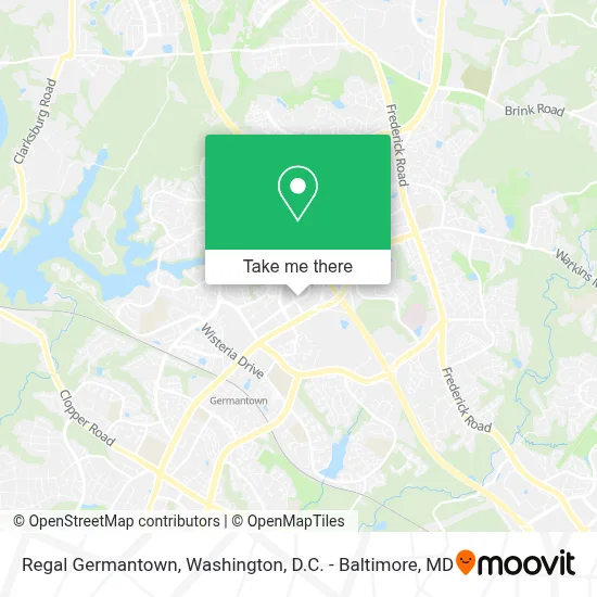 Regal Germantown map