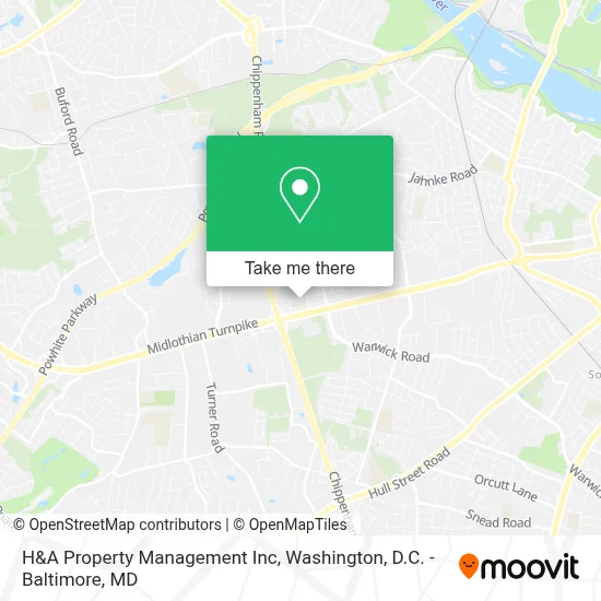 H&A Property Management Inc map
