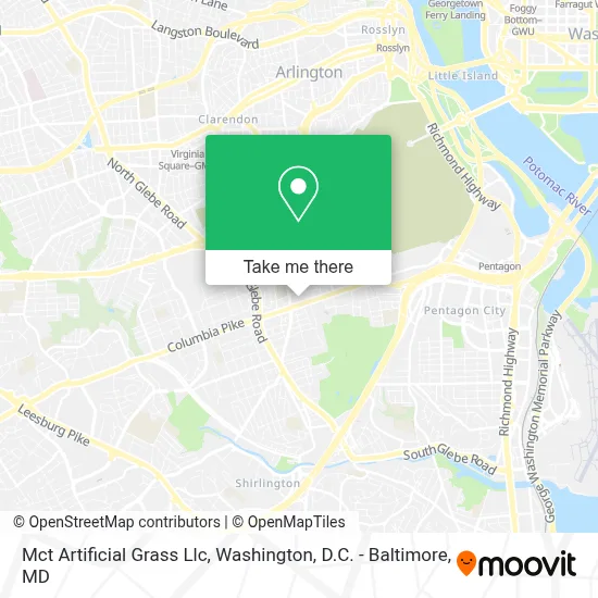 Mct Artificial Grass Llc map