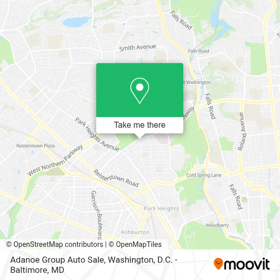 Adanoe Group Auto Sale map