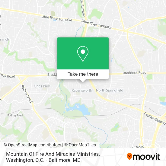 Mountain Of Fire And Miracles Ministries map