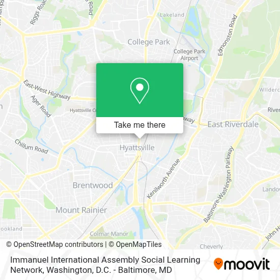 Immanuel International Assembly Social Learning Network map