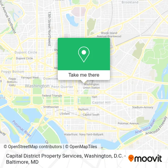 Capital District Property Services map