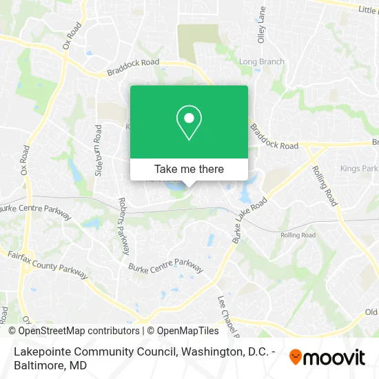 Lakepointe Community Council map