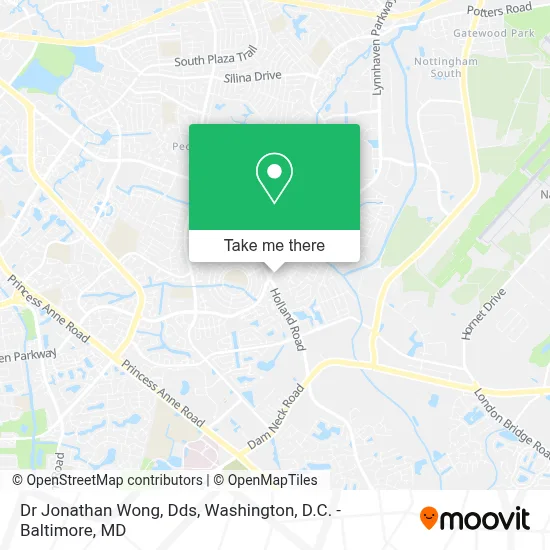 Dr Jonathan Wong, Dds map