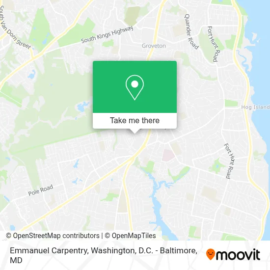 Emmanuel Carpentry map