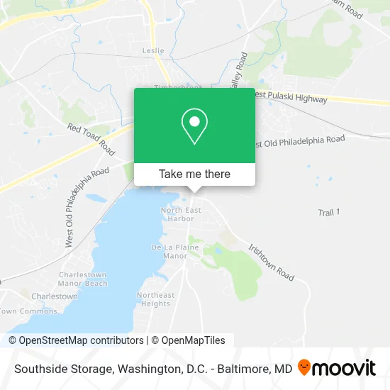Southside Storage map