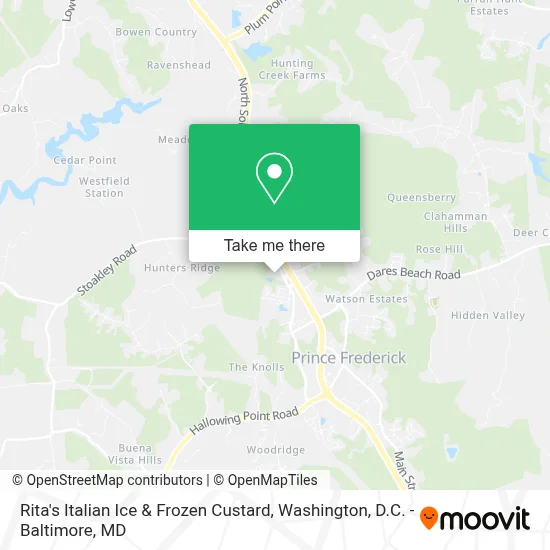 Rita's Italian Ice & Frozen Custard map