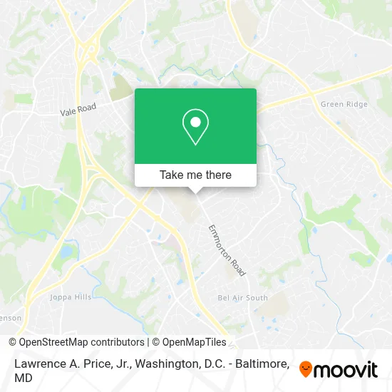 Lawrence A. Price, Jr. map