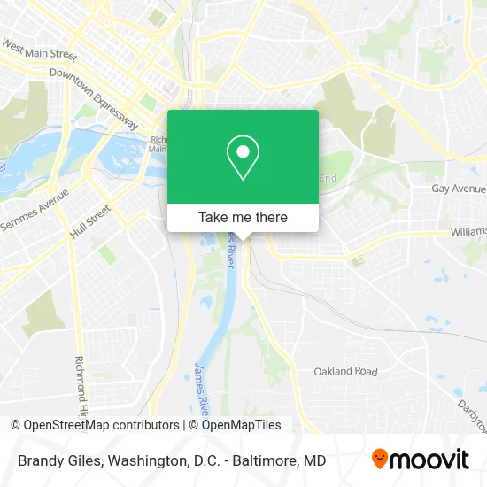 Brandy Giles map