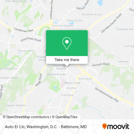 Auto Er Llc map