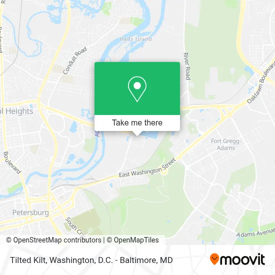 Tilted Kilt map