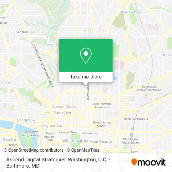 Ascend Digital Strategies map