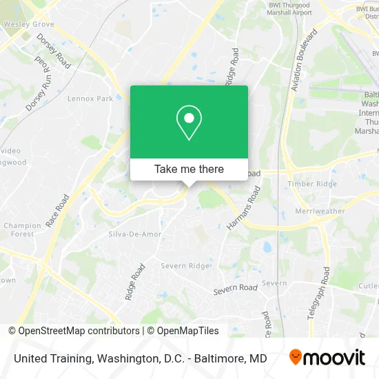 United Training map