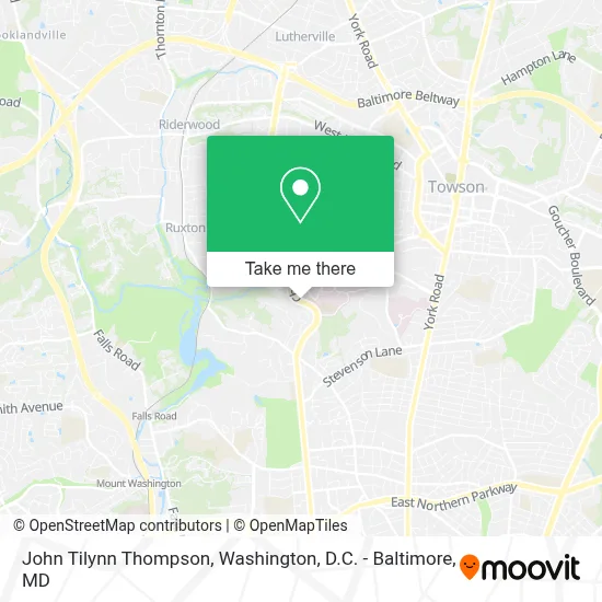 John Tilynn Thompson map