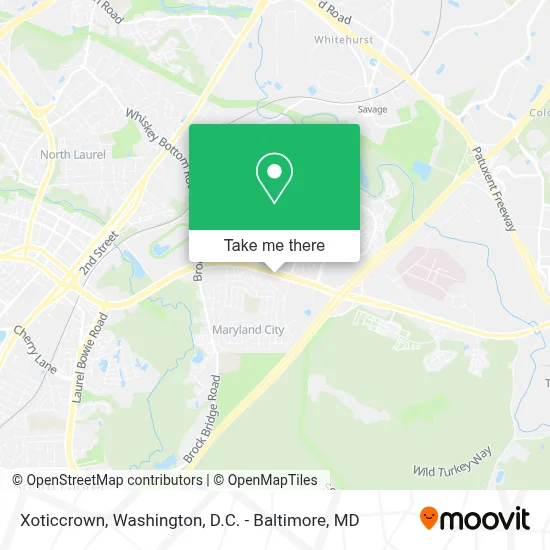 Xoticcrown map