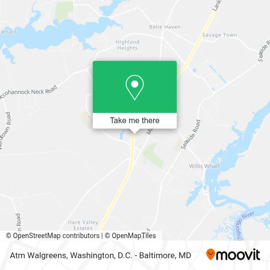 Atm Walgreens map