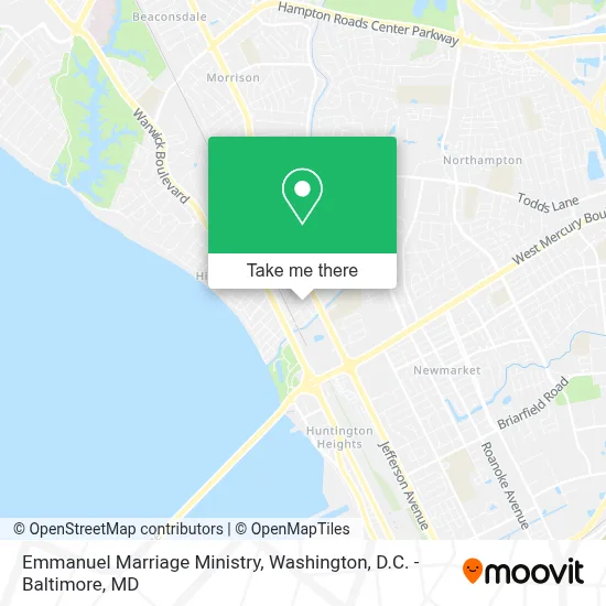 Emmanuel Marriage Ministry map