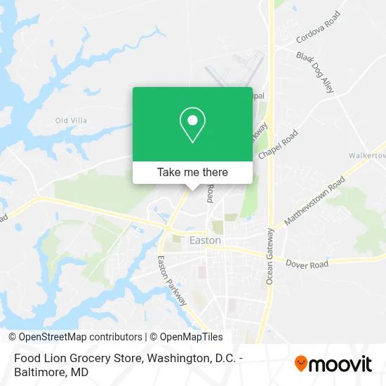 Food Lion Grocery Store map