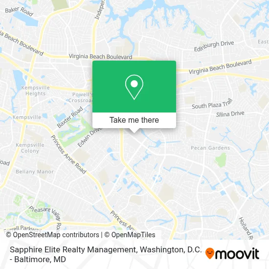 Sapphire Elite Realty Management map