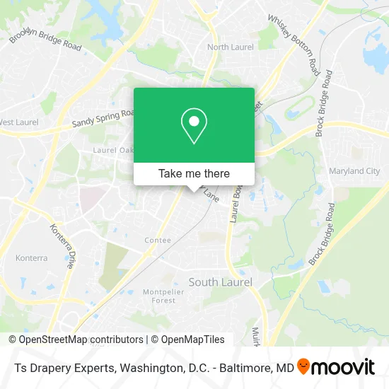 Ts Drapery Experts map