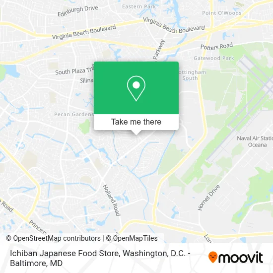 Ichiban Japanese Food Store map