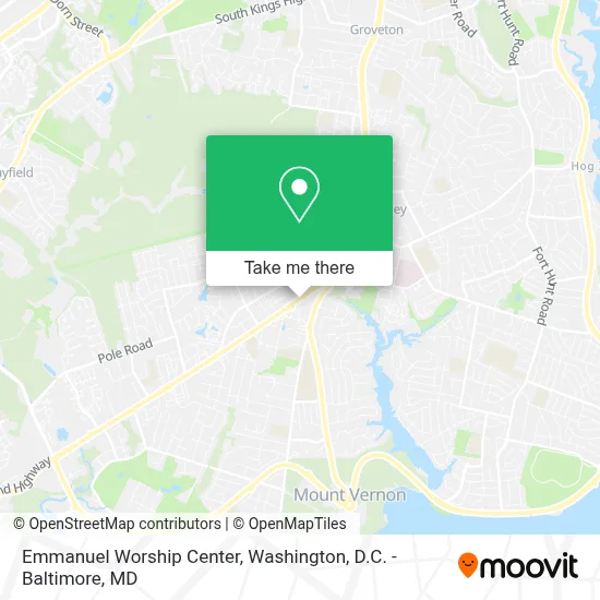 Emmanuel Worship Center map