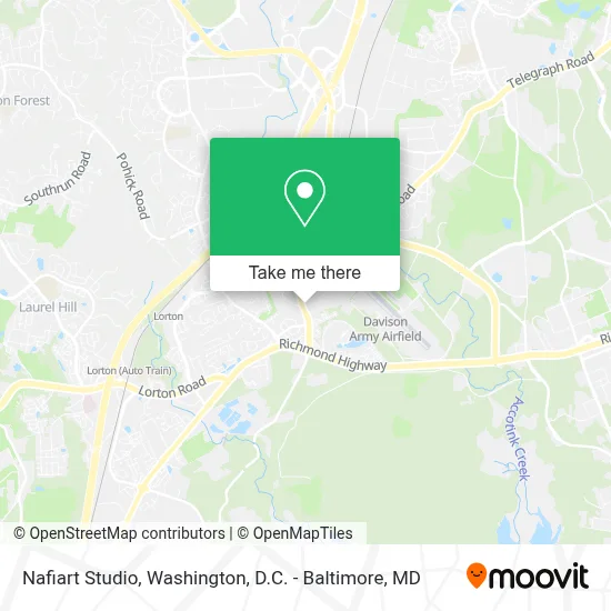 Nafiart Studio map