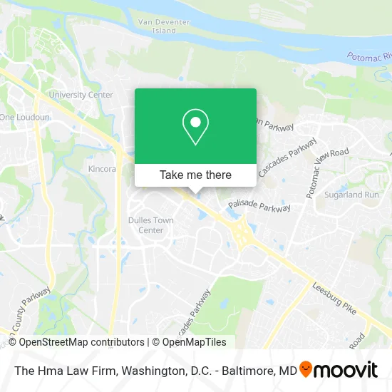 The Hma Law Firm map