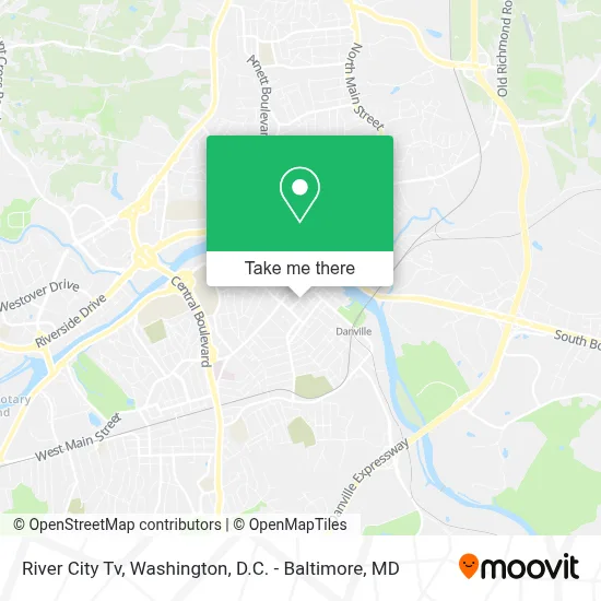 River City Tv map