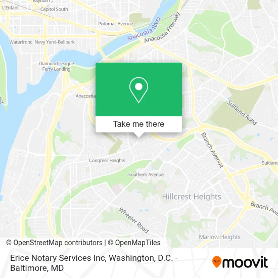 Erice Notary Services Inc map