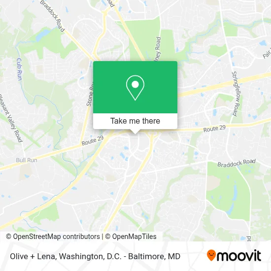 Olive + Lena map