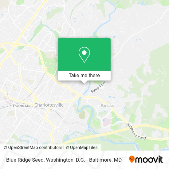Blue Ridge Seed map
