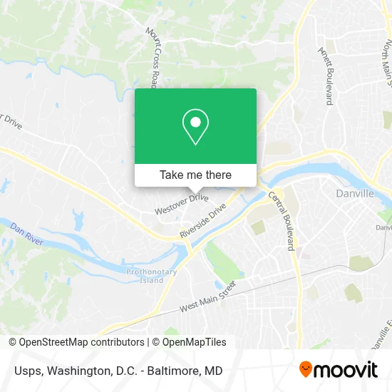 Usps map