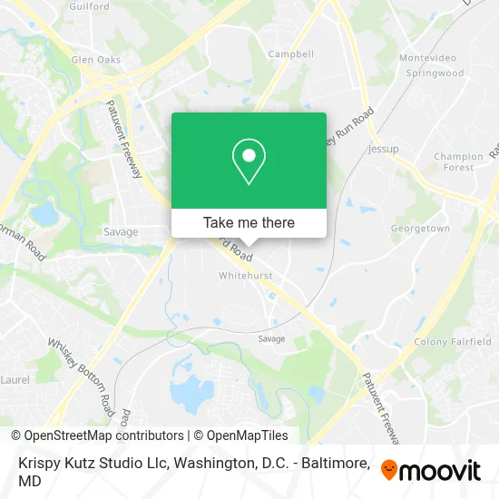 Krispy Kutz Studio Llc map