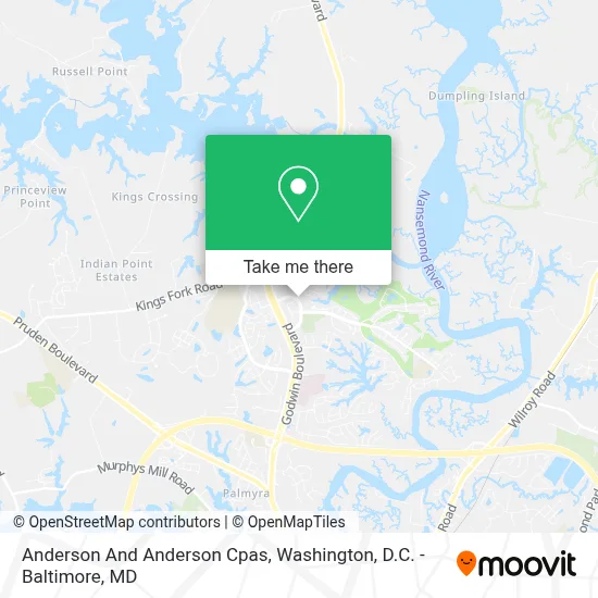 Anderson And Anderson Cpas map